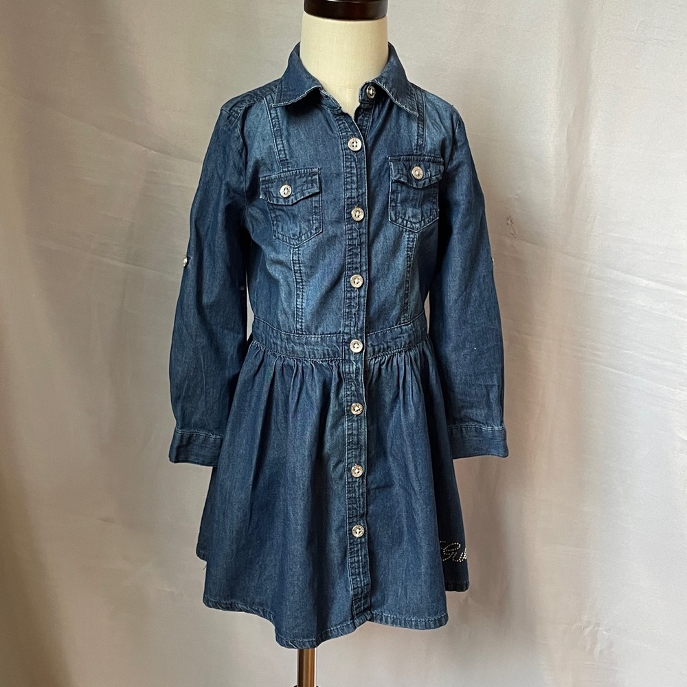 Guess denim dress, size 5T